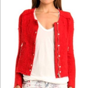 IRO Red Agnette Jacket